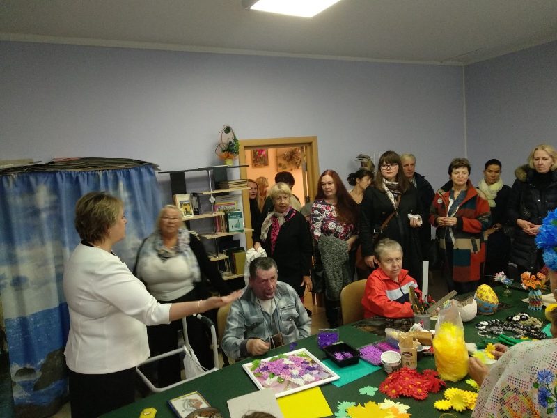 2 октября ГУ «Дом-интернат для пенсионеров и инвалидов» посетили наши коллеги, делегация 50 человек из Эстонии