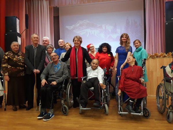Концерт, посвященный Дню инвалида в ГУ «Дом-интернат для пенсионеров и инвалидов»